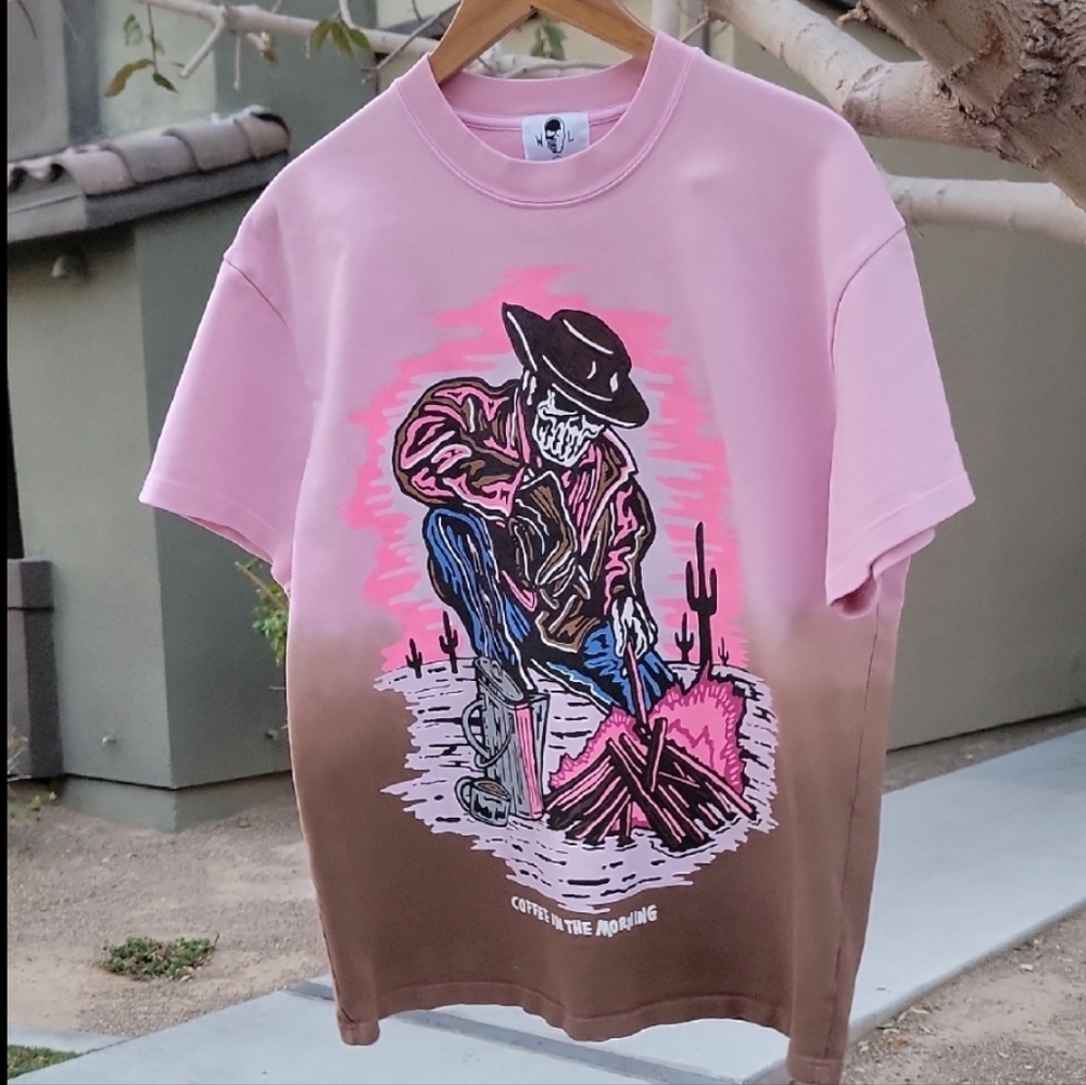Coffee In The Morning Graphic T-Shirt By WARREN LOTAS
